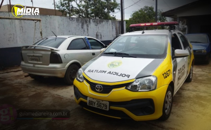 Medianeira: Polícia Militar localiza e apreende veículo utilizado em assalto na BR-277