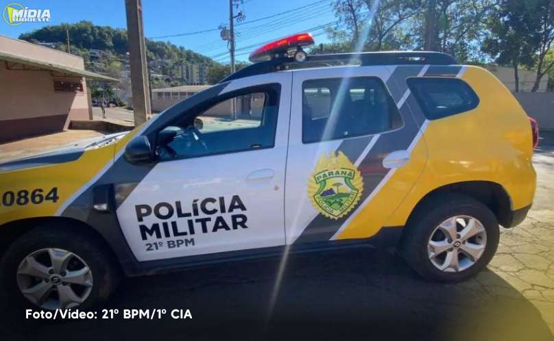 Francisco Beltrão: veículo furtado é recuperado pela Polícia Militar 