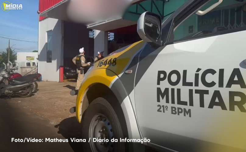 Francisco Beltrão: motociclista fica ferido em colisão próxima ao Corpo de Bombeiros 