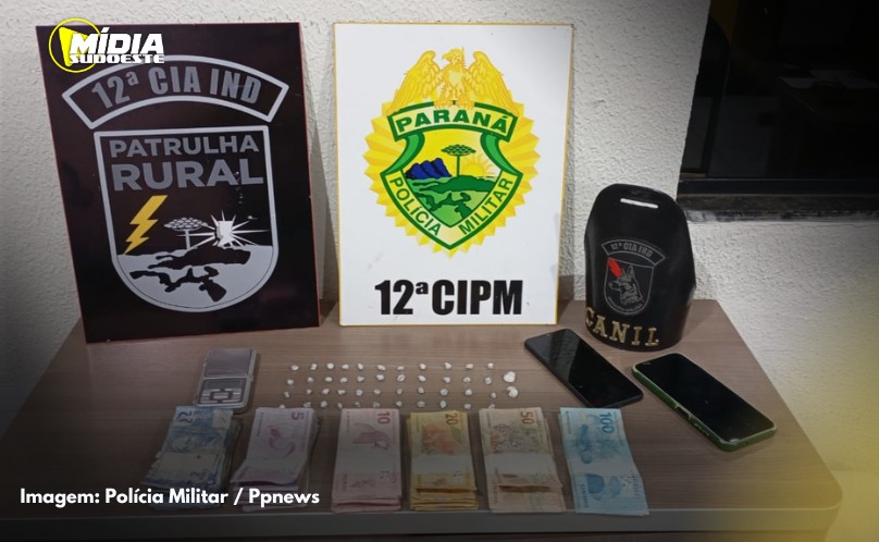 Homem é preso por tráfico durante Operação Força Total Brasil XII