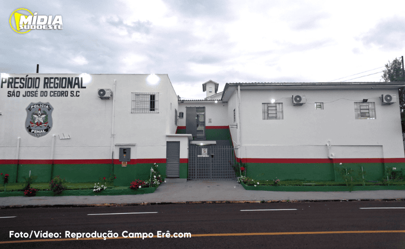 Homem é preso e encaminhado ao sistema prisional de São José do Cedro