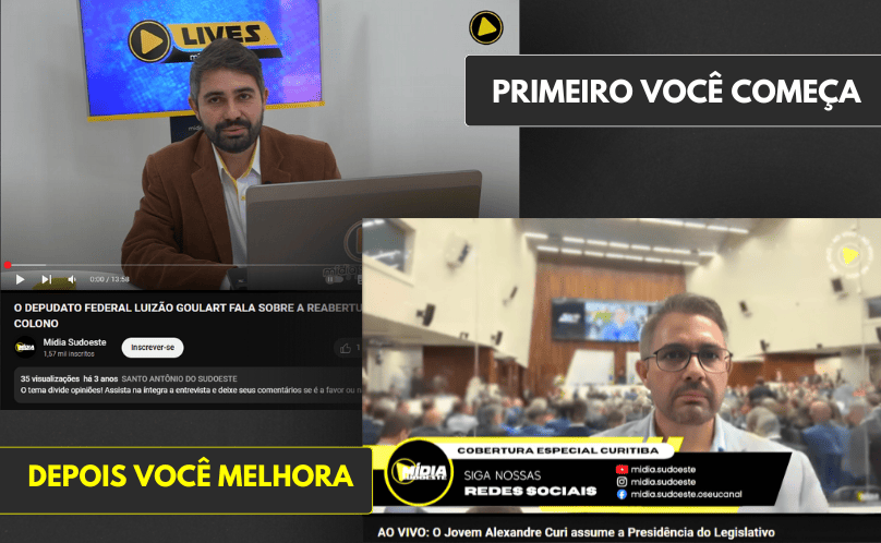 'Primeiro você começa, depois você melhora': a evolução da Mídia Sudoeste