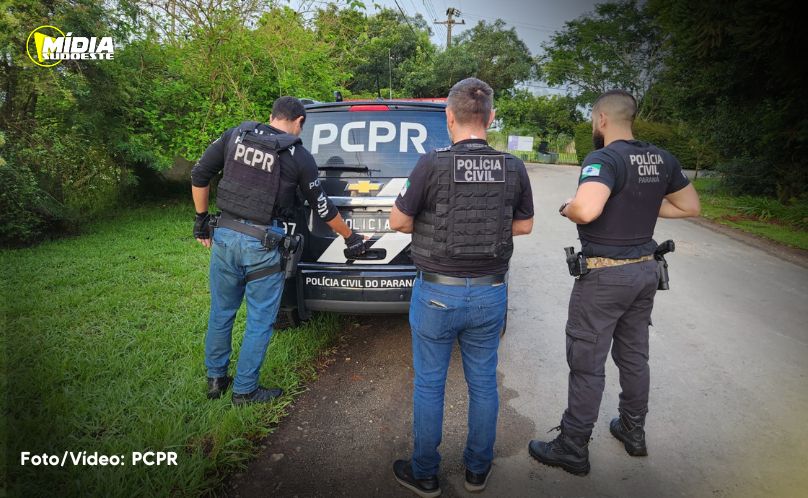 PCPR prende homem em flagrante por armazenamento de pornografia infantil em Pinhais