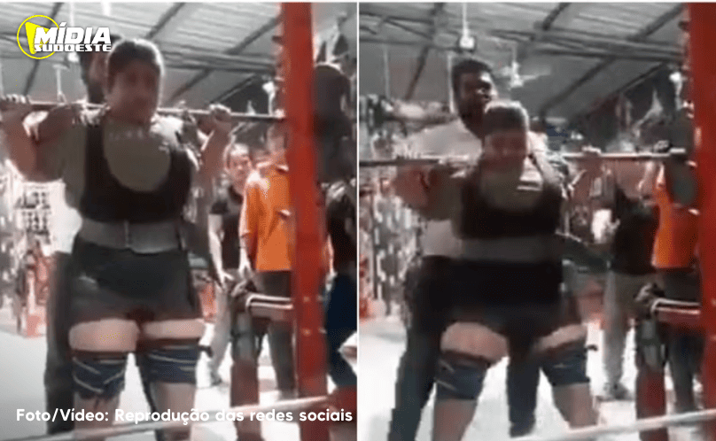 Adolescente morre após supino de mais de 270 kg cair sobre o pescoço