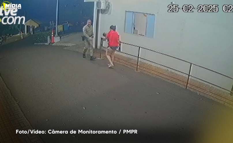 Pato Branco: bebê engasgado com leite é salvo por policial Militar