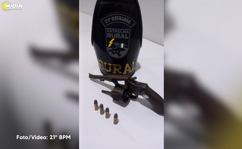 Francisco Beltrão: casal é preso por porte ilegal de arma de fogo