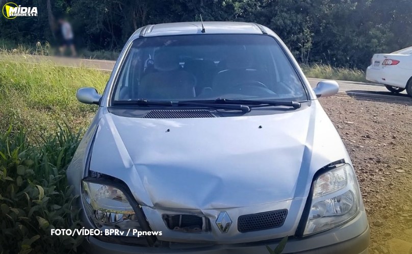 Marmeleiro: colisão entre dois veículos é registrado na PR-180