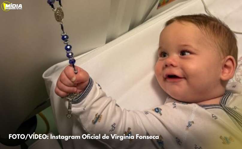 Virginia Fonseca comemora recuperação do filho