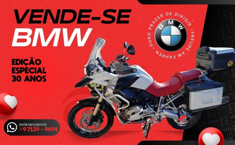 BMW R1200 GS 30 Anos: uma lenda sobre duas rodas espera por você