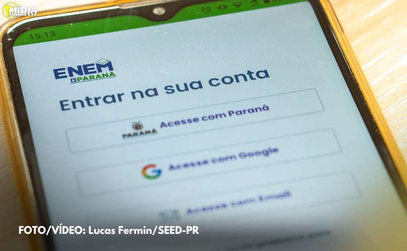 Governo lança plataforma digital Enem Paraná para incentivar ingresso no ensino superior
