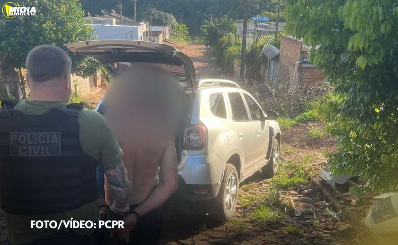 Polícia Civil prende homem suspeito da prática do crime de estupro de vulnerável