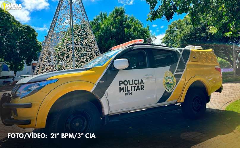 Ampére: veículo roubado é recuperado pela Polícia Militar 