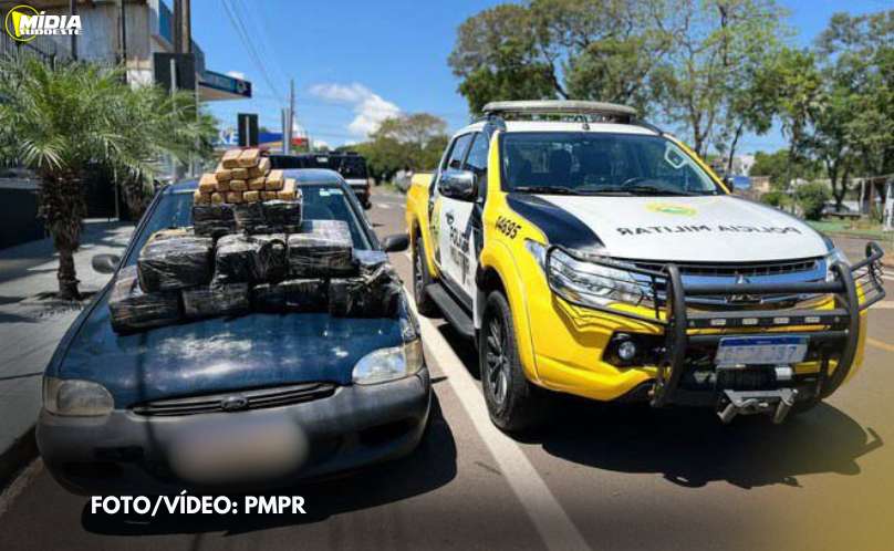 Realeza: Batalhão da Polícia Militar apreende 109 kg de maconha 