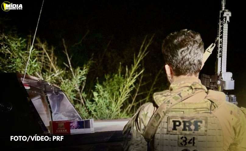 Toledo: Polícia Rodoviária Federal apreende carga milionária de cigarros contrabandeados