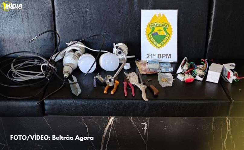 Francisco Beltrão: Polícia Militar apreende drogas e objetos durante abordagem 