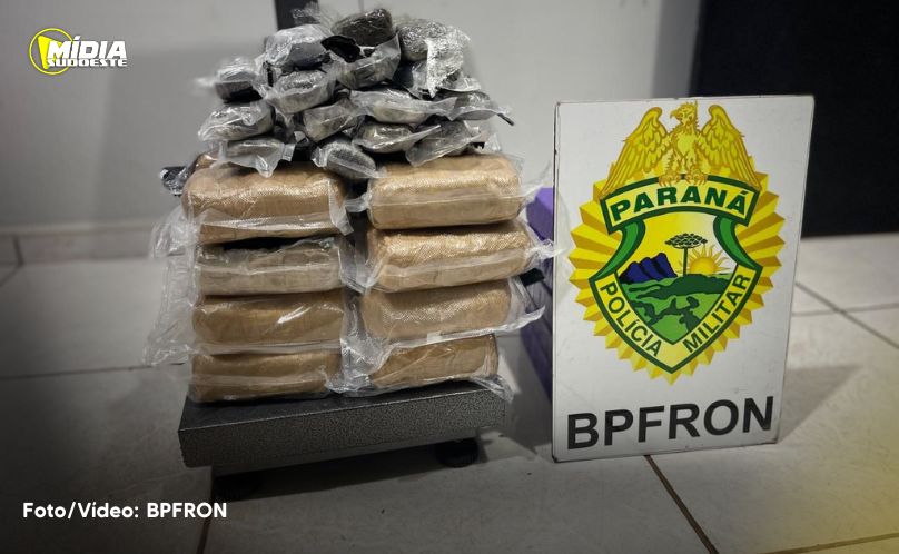 São Miguel do Iguaçu: duas mulheres presas transportando 15kg de haxixe em carro de aplicativo