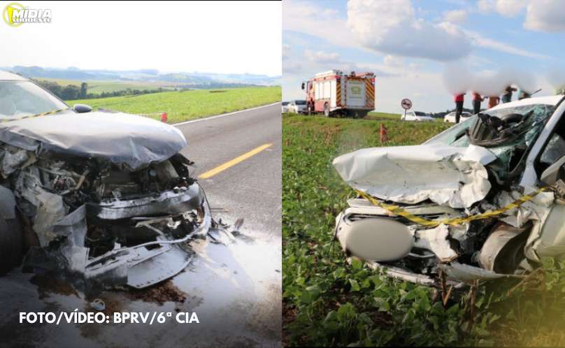 PR-493: grave acidente resulta em óbito e feridos 