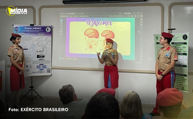 Projeto de alunas do Colégio Militar de Manaus pode ajudar no tratamento de doenças como Alzheimer e Parkinson
