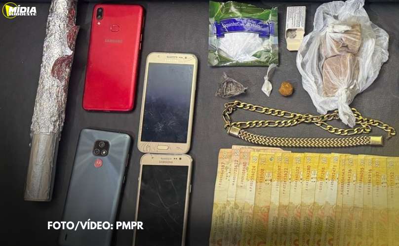 Polícia Militar prende homem por tráfico de drogas 