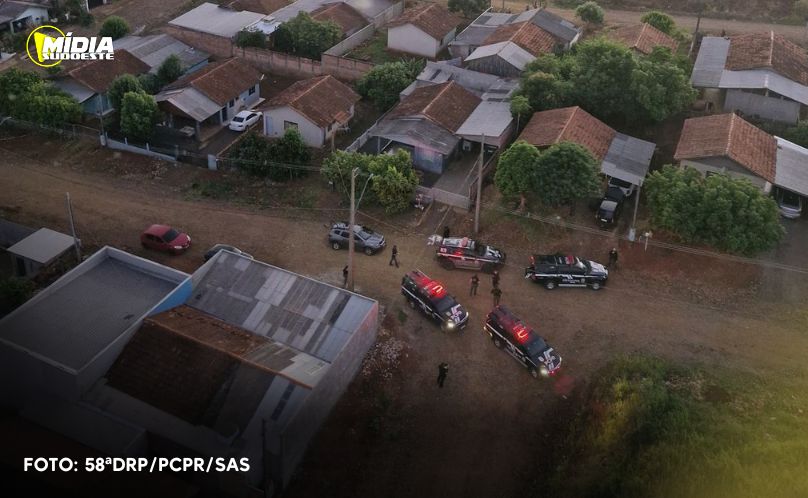 A PCPR e a PMPR, deflagraram a operação Colosseo