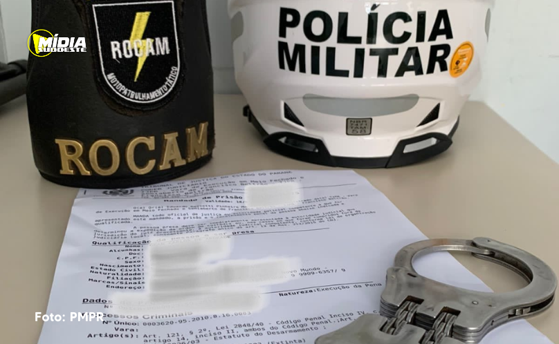 Polícia Militar prende homem em Francisco Beltrão