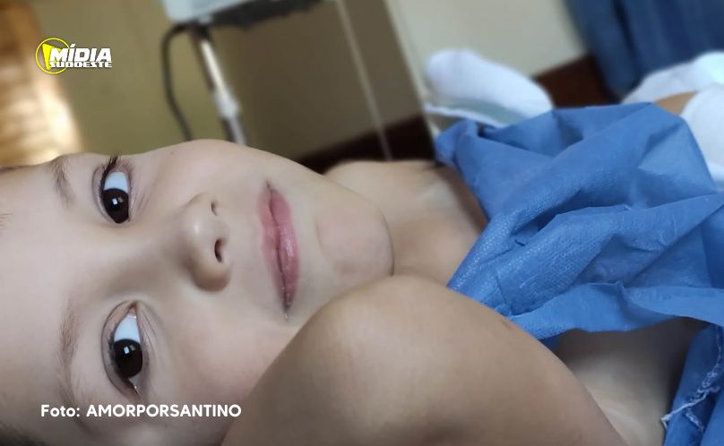 Ajude Santino a chegar a Singapura para um tratamento inovador