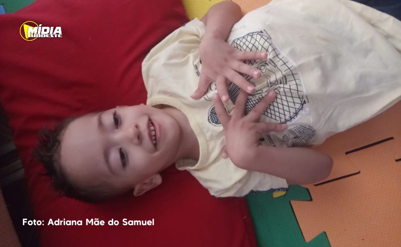 Vamos ajudar o pequeno Samuel a ter mais qualidade de vida