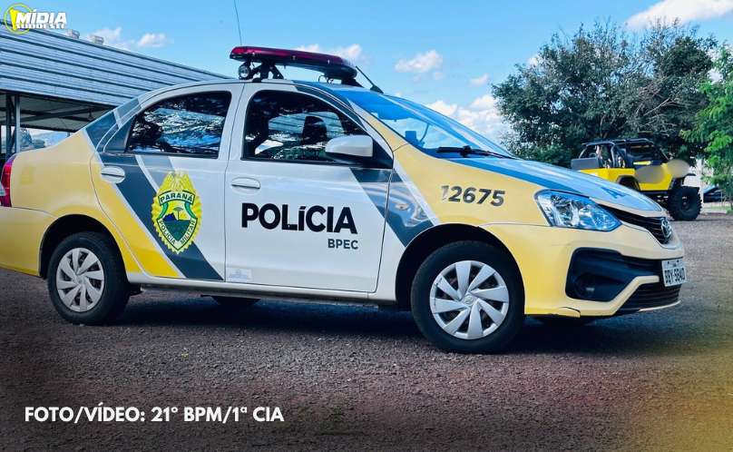 Francisco Beltrão: homem com faca é detido após tentar roubar loja e garagem 