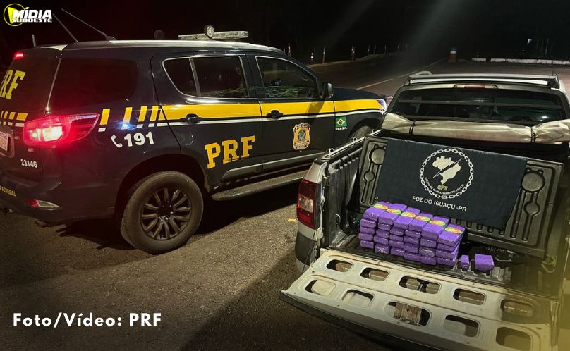 PRF prende casal com mais de 20 kg de maconha 