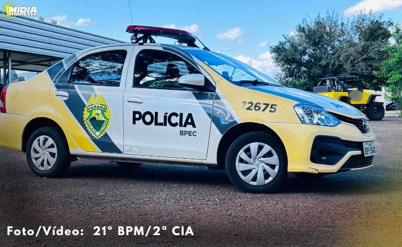 Veículo é alvo de furto no Centro de Dois Vizinhos