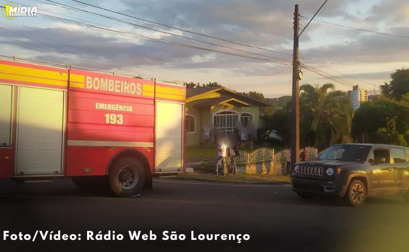 São Lourenço do Oeste: veículo perde controle e invade residência após acidente 