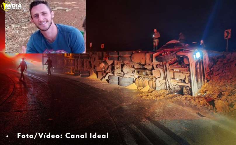 Xanxerê: caminhoneiro morre em acidente 