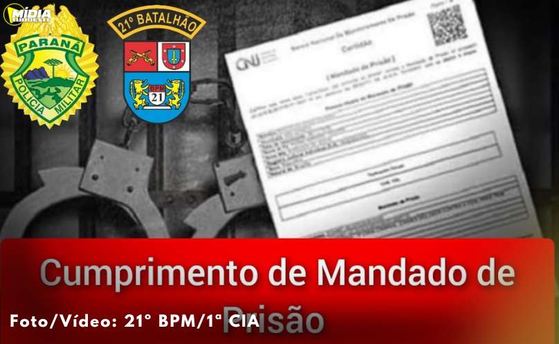 Francisco Beltrão: homem é preso com mandado de prisão por furto 
