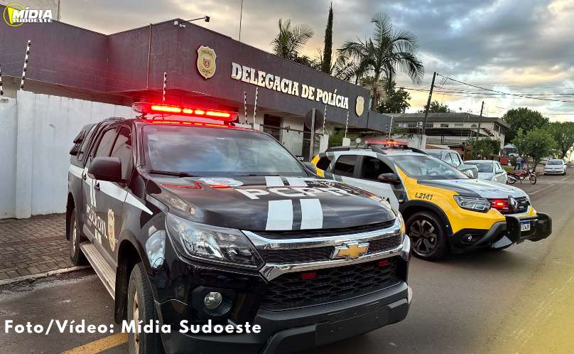 SAS: suspeito de furtos é preso em operação conjunta da PCPR e PMPR