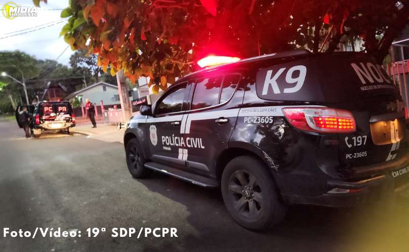 PCPR com apoio da PMPR deflagra Megaoperação contra  tráfico de drogas 