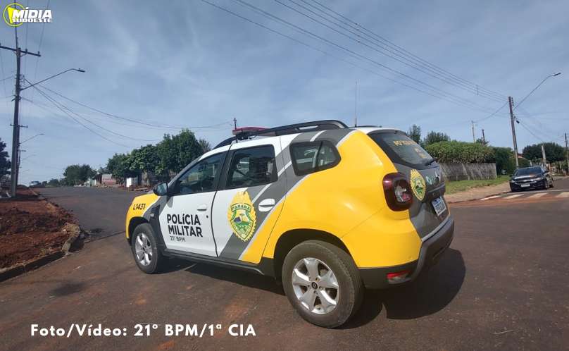 Polícia Militar captura foragido durante patrulha noturna em Francisco Beltrão