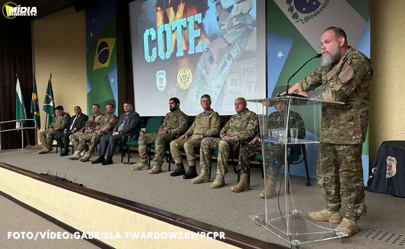 PCPR promove nova edição de curso que forma policiais para grupos de elite