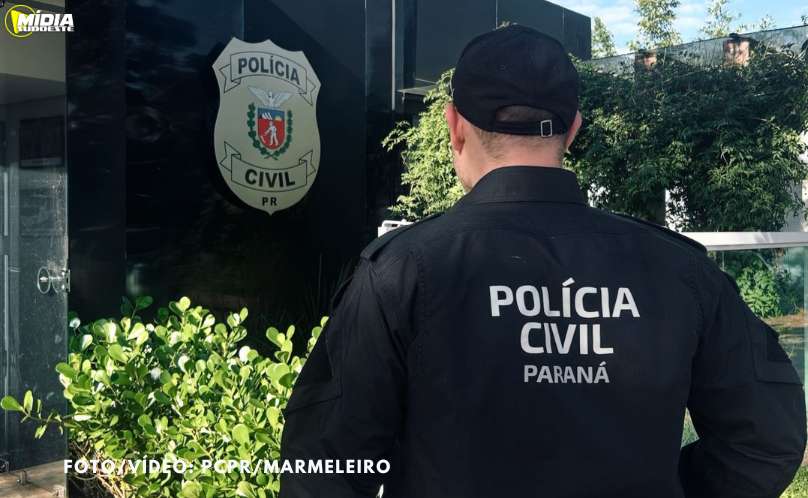 Polícia Civil localiza e prende homem foragido por crimes contra ex-companheira em Marmeleiro 