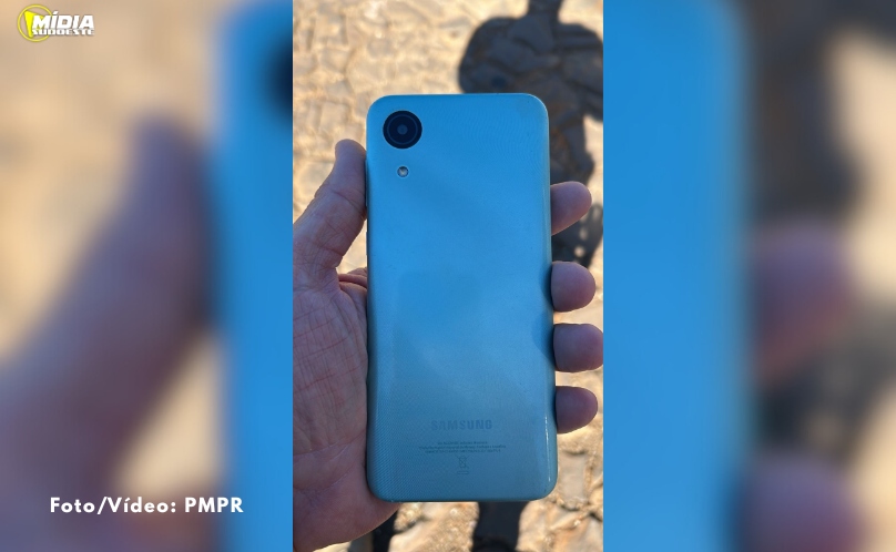 Polícia recupera celular furtado com auxílio de rastreamento