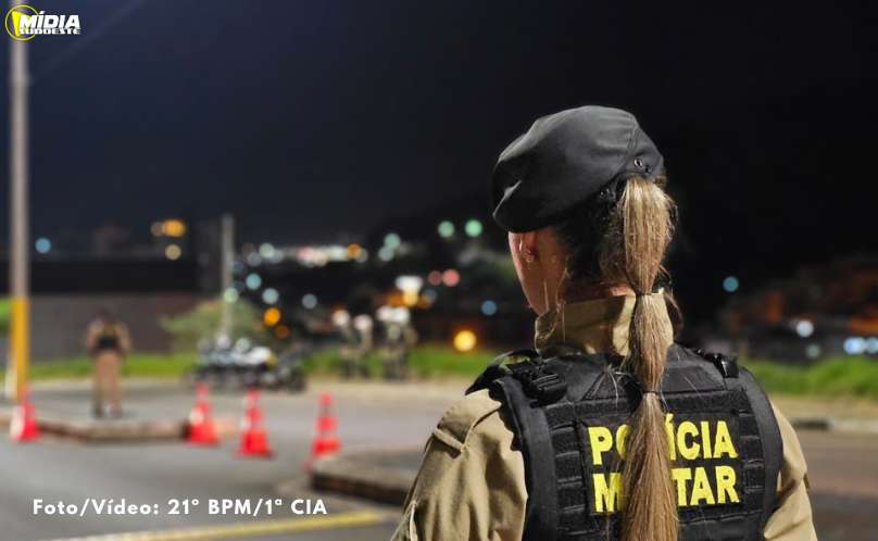 Polícia Militar intensifica fiscalização com Operação Lei Seca em Francisco Beltrão