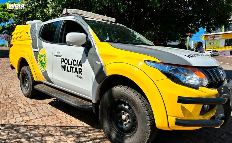 Homem é preso pela Polícia Militar