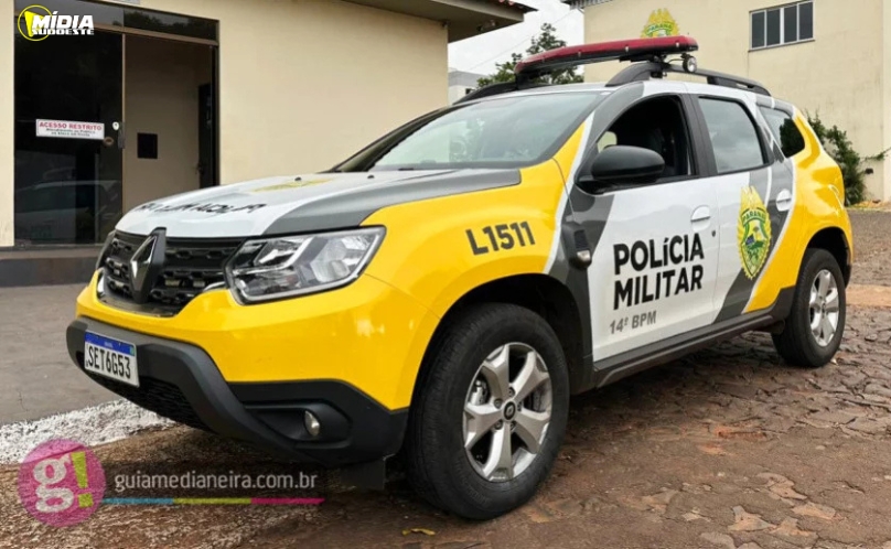 Medianeira: Polícia Militar resgata criança de 4 anos trancada sozinha em casa