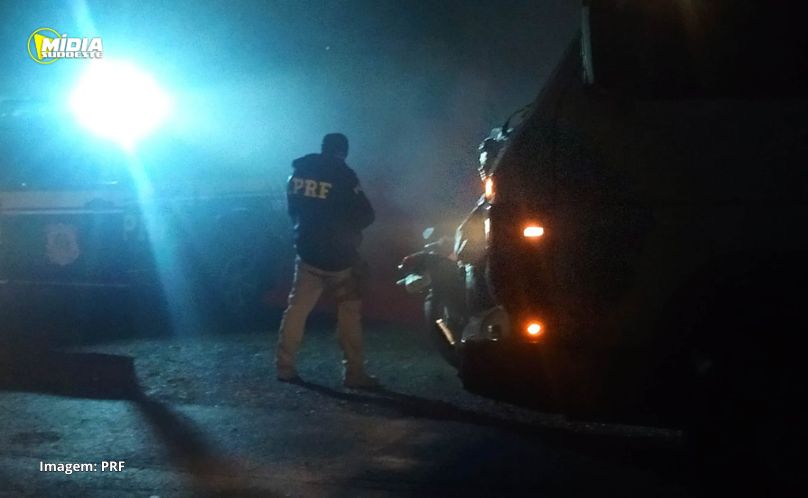 Fiscalização da PRF na BR-163 termina com quatro motos recolhidas