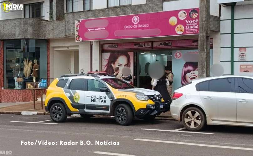 Homem ameaça companheira com bombas caseiras em salão de beleza no centro de Toledo