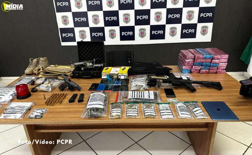 PCPR prende seis pessoas em operação contra grupo armado em Foz do Iguaçu
