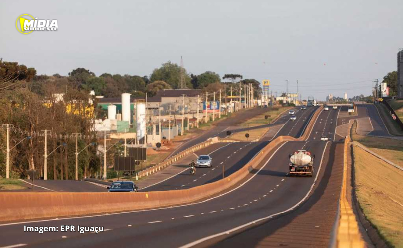 Início da cobrança tarifária da EPR Iguaçu na BR-277 será no dia 28 de junho