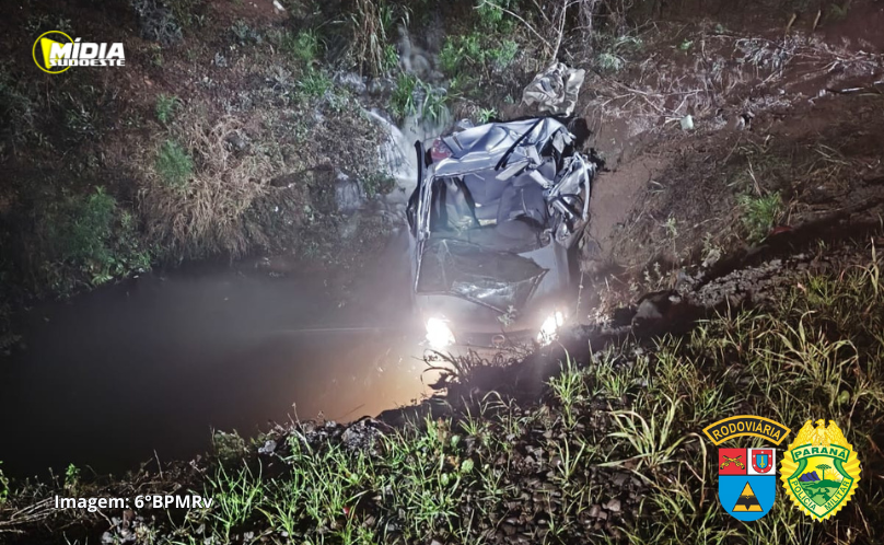 Homem morre em acidente na PRC-280