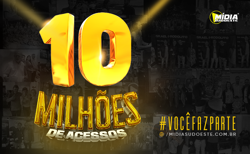 10 milhões de acessos, obrigado por fazerem parte da nossa história