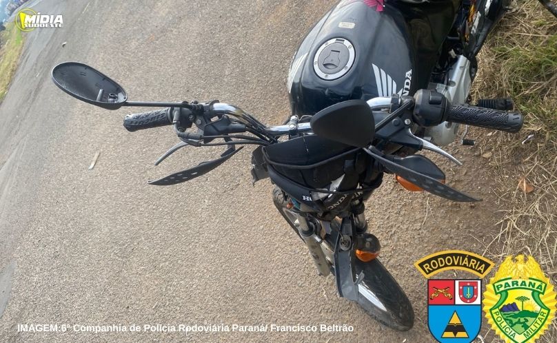 Acidente com ferido é registrado na PR-483 em Francisco Beltrão