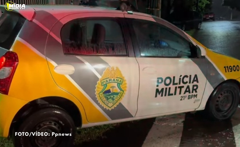 PM prende três homens por porte ilegal de arma de fogo